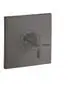AXOR-HG-AXOR-Citterio-Thermostat-HighFlow-Unterputz-mit-Kreuzgriff-Brushed-Black-Chrome-39716340 gallery number 1